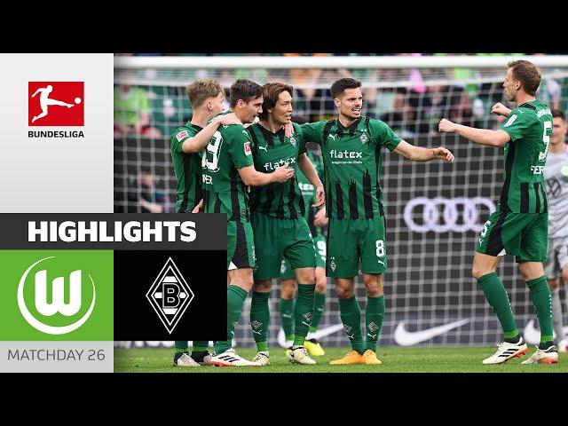 First Victory Since The End Of February  | Wolfsburg-Borussia M'gladbach 1-3 | Highlights | BL 23/24