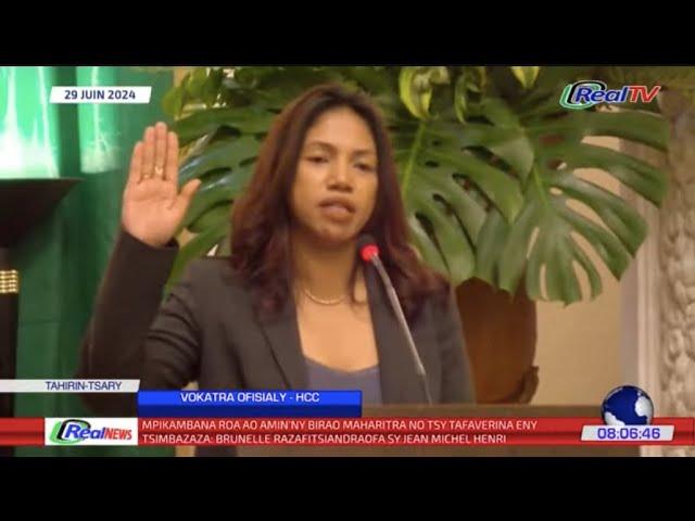 REAL NEWS / NY #VAOVAO MARINA MIVANTANA 29 JONA 2024 #Madagascar