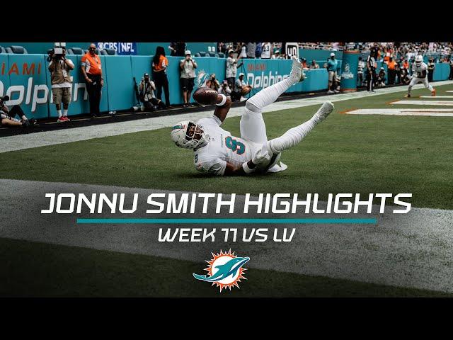 Jonnu Smith goes for a CAREER HIGH 101-yards versus the Raiders l Miami Dolphins