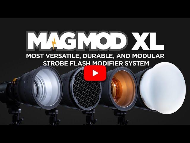 Introducing MagMod XL – The Most Versatile, Durable, and Modular Strobe Flash Modifier System