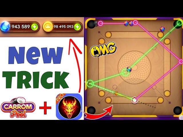 Carrom Pool New Aiming App Free Autoplay How to Use  Aim Carrom King Bitaim Autoplay New Trick 