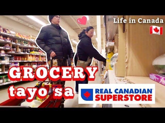 Grocery Time at The Real Canadian Superstore!  | Life in Canada  #adayinmylife #vlog #pinoy