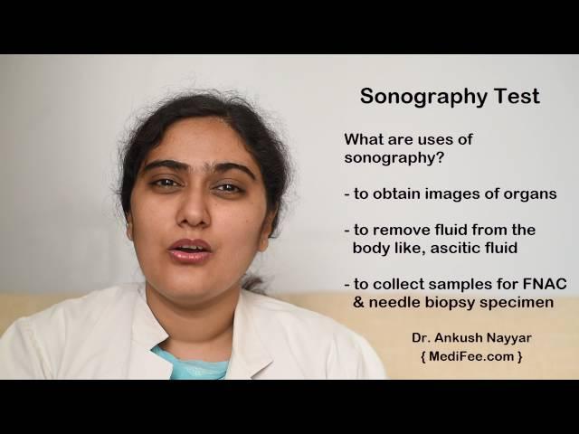 Sonography (Ultrasound) Test in India