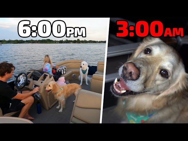 WE SPENT THE NIGHT ON THE BOAT! (Super Cooper Sunday #244)