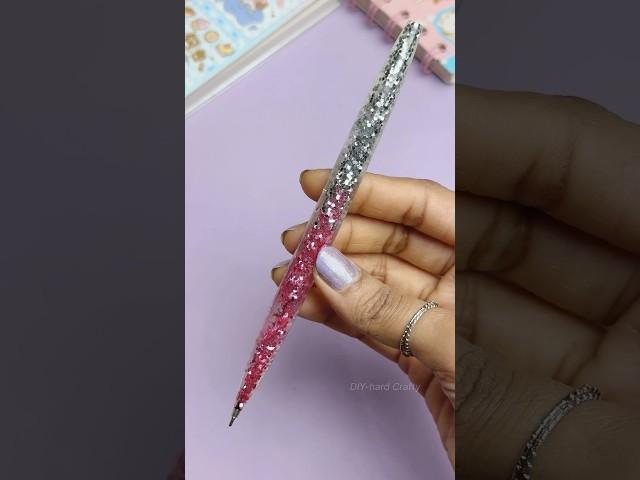 Cute Glitter Pen DIY ️