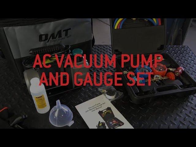 How to use AC Vacuum Pump?—OrionMotorTech