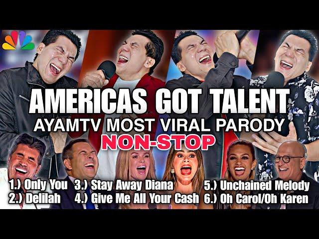 AMERICAS GOT TALENT PARODY COMPILATION | AYAMTV MOST VIRAL PARODY SONGS - NONSTOP