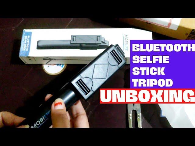 Mobilife Bluetooth selfie stick | Mobilife tripod| Unboxing tripod | Mobilife selfie stick  ..
