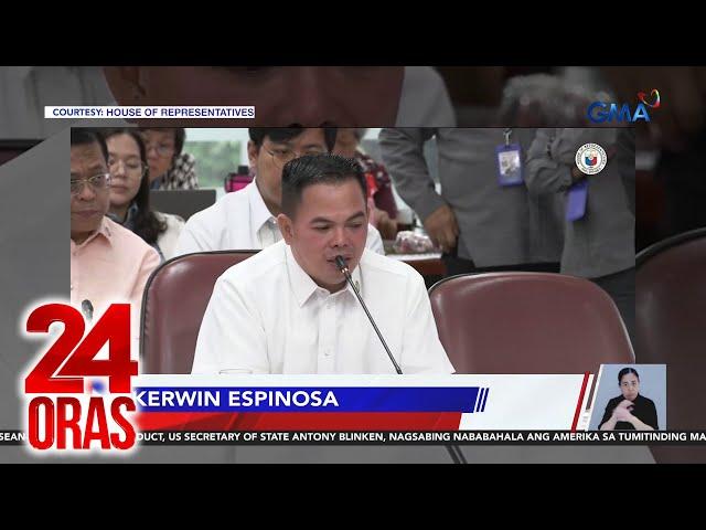 Alegasyon ni Espinosa - Inutusan siyang idawit si De Lima sa droga ni noo’y PNP chief... | 24 Oras