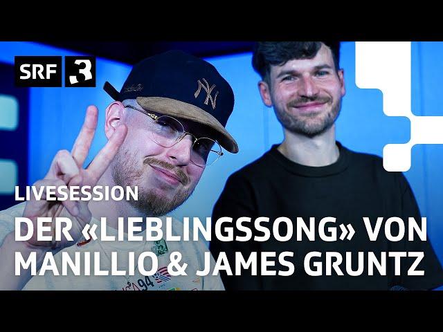 Manillio - «Lieblingssong» ft. James Gruntz (vom neuen Album «Deheim Deheim») | Livesession | SRF 3