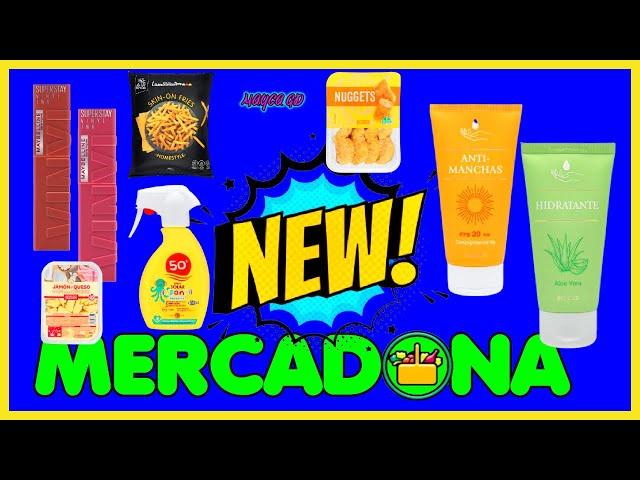 MERCADONA NUEVOS PRODUCTOSMAQUILLAJEALIMENTACIÓNMAYCA GD