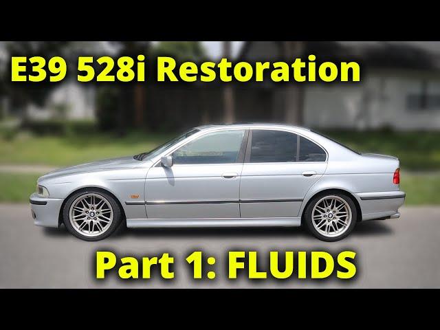 E39 528i Restoration Part 1: Valve Cover, Sparks, Fluids!