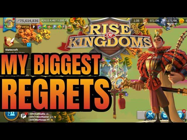 Top 3 Failures In My Rise of Kingdoms Career | I Want To Know Yours