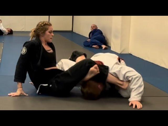 Fallon VS 6ft 185 LBS White Belt With Narration