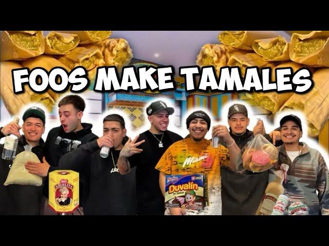 FOOS MAKE TAMALES FROM SCRATCH !!