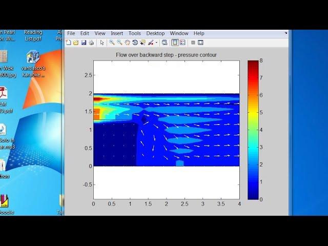 MMCC II #16 - Computational Fluid Dynamics - 4 - Cavity Flow, Flow Over a Backward Step