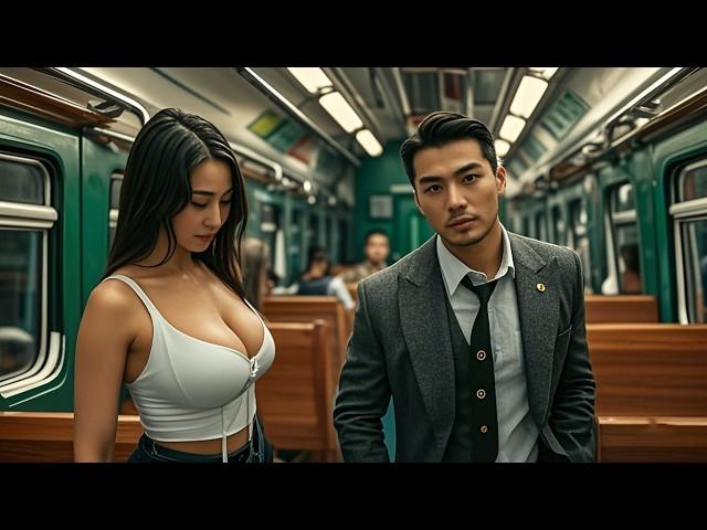 Movie: Girl bullied on train, but a kung fu master is across, uses hot water to teach the bully!