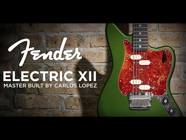 Fender Electric XII Master Built by Carlos Lopez | CME Gear Demo | Nathaniel Murphy