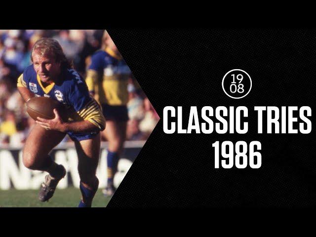 Classic Tries From 1986 You Probably Don't Remember | NRL Throwback | Shearer, Sterling & more