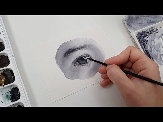 How to Focus on Values with Watercolors