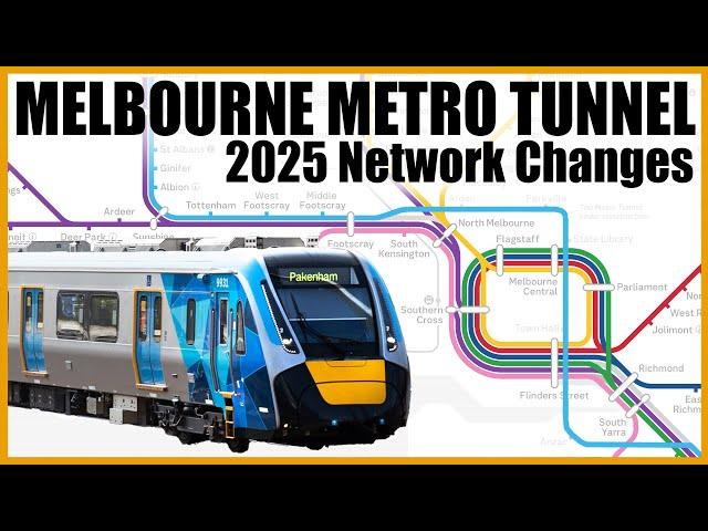 Melbourne Metro Tunnel // How will it change the network?