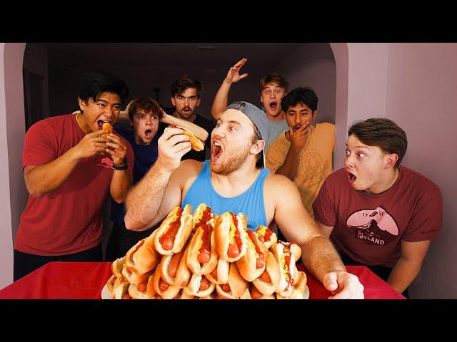 When the BOYS have an eating contest...