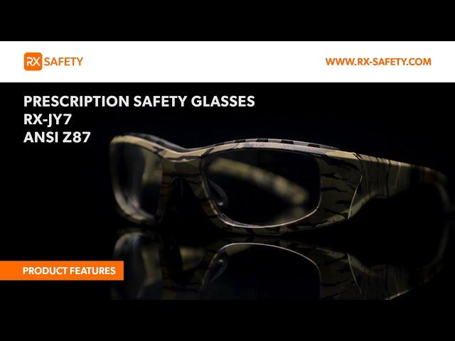 Prescription Safety Glasses RX-JY7 | ANSI Z87 | RX Safety