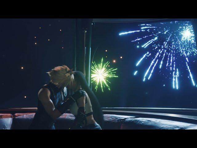 Tifa and Cloud Love Confession and Kissing Scene - Final Fantasy 7 Rebirth PS5 4K 2024