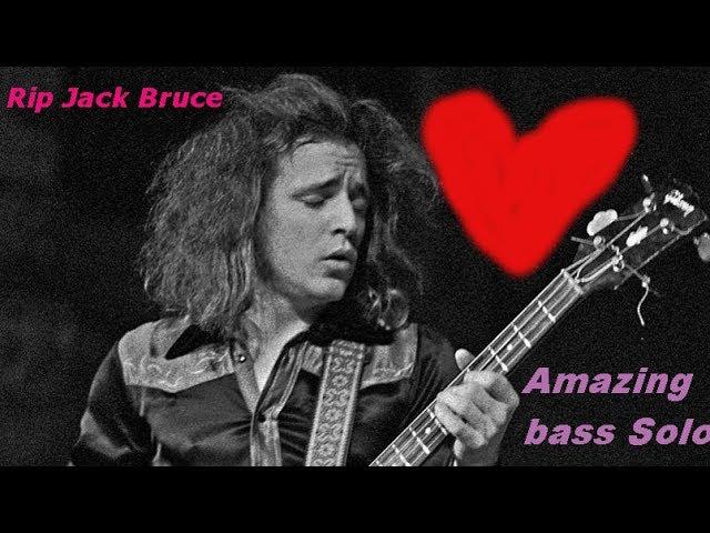 Jack Bruce AMAZING BASS SOLO!