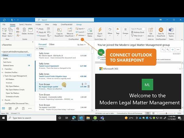 How to build a Legal Matter Management SharePoint solution on Microsoft 365