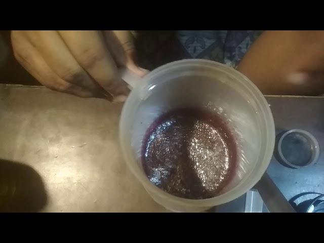 Aced vs potassium permanganate