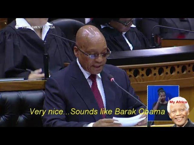 If Jacob Zuma Could Read What Would He Sounds Like