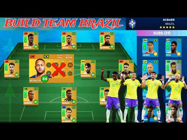 DLS 24 | Build Team Brazil 2024 - Dream League Soccer 2024