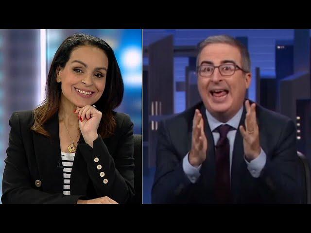 Lefties losing it: Rita Panahi mocks ‘beta loser’ John Oliver’s Trump rant