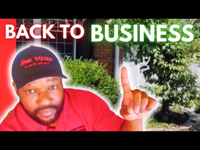DO YOU DESERVE A BREAK⁉️ JUNK REMOVAL BUSINESS | A DAY IN THE LIFE