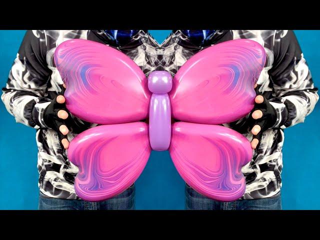 Butterfly Balloon Decorations! Tutorial | How To | Balloon Distortion Lesson | Decoration Ideas