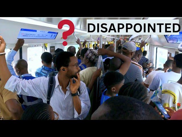 Disappointed!! New Lagos Blue Line Train - Commuters Lament on The Condition