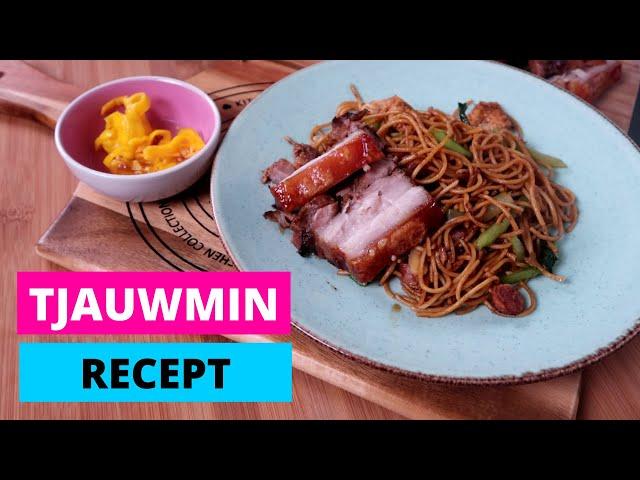 #TJAUWMIN RECEPT || Surinaams Chinees Bami recept | AIDA SMORE