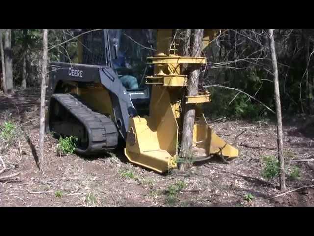 DFM Compact Feller Buncher - Compact Track Loaders