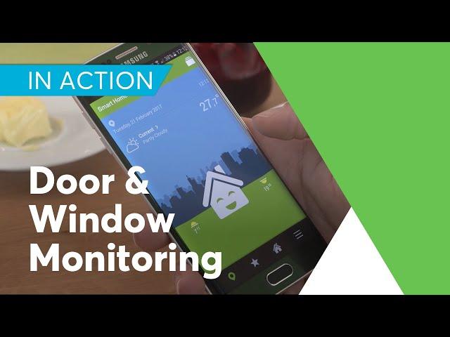 Loxone Smart Home App - Door and Window Protection Monitor