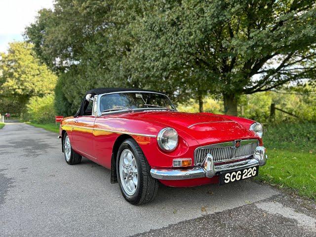 1969 MGC Roadster - stage 2 engine by John Chatham NOW SOLD by Robin Lawton Vintage Cars