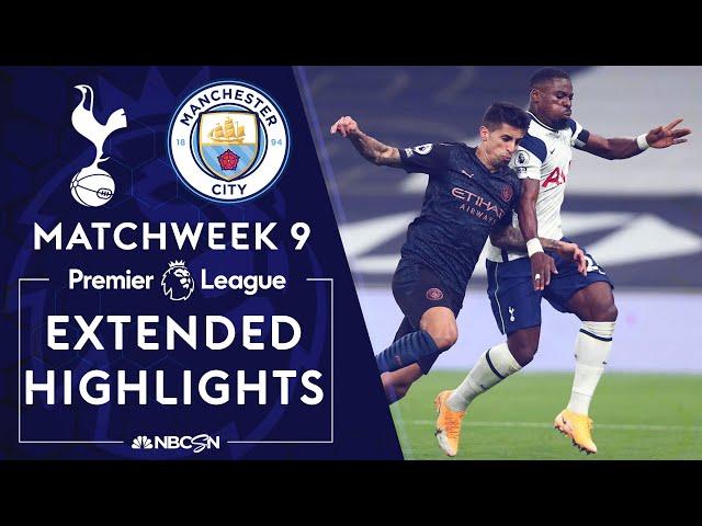 Tottenham v. Manchester City | PREMIER LEAGUE HIGHLIGHTS | 11/21/2020 | NBC Sports