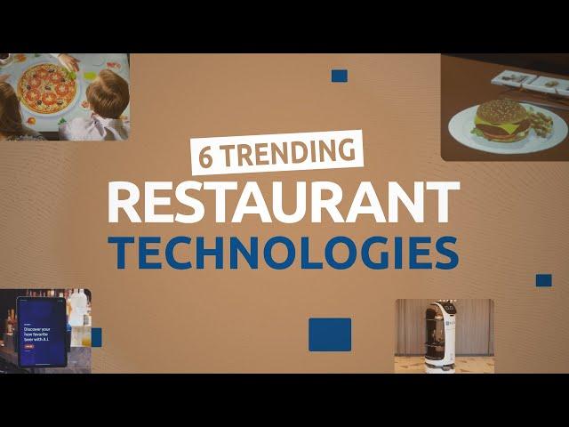 6 Restaurant Trends: Innovations for Successful Restaurant