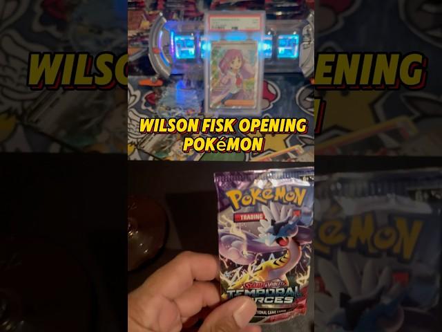 Wilson Fisk opens Pokémon #pokemon #pokémon #pokemoncards #pokemontcg #daredevil #memes #marvel