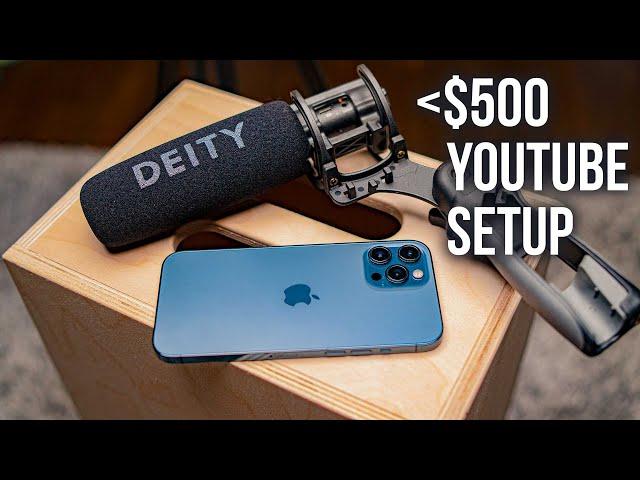 Create a YouTube Studio for Under $500!