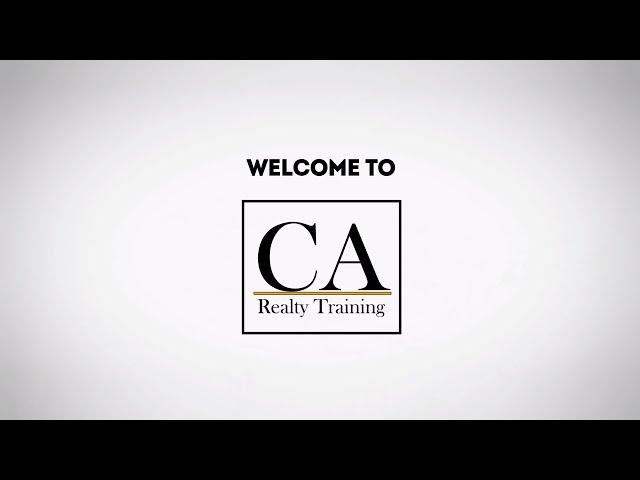 Real Estate School - CA Realty Training