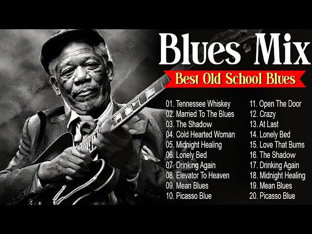 WHISKEY BLUES MIX  (Lyric Album)  - Top Slow Blues Music Playlist -  Best  Blues Songs of All Time