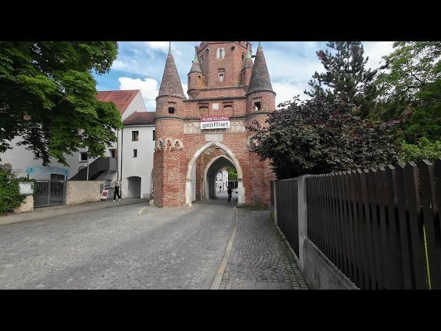 Walking tour through the old town of Ingolstadt.