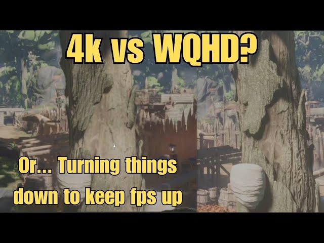 Tech Talk- Upgrading a monitor- Ultrawide(WQHD) compared to 4k