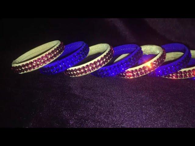 Light rhinestones bangles by AMALIA DESIGN 